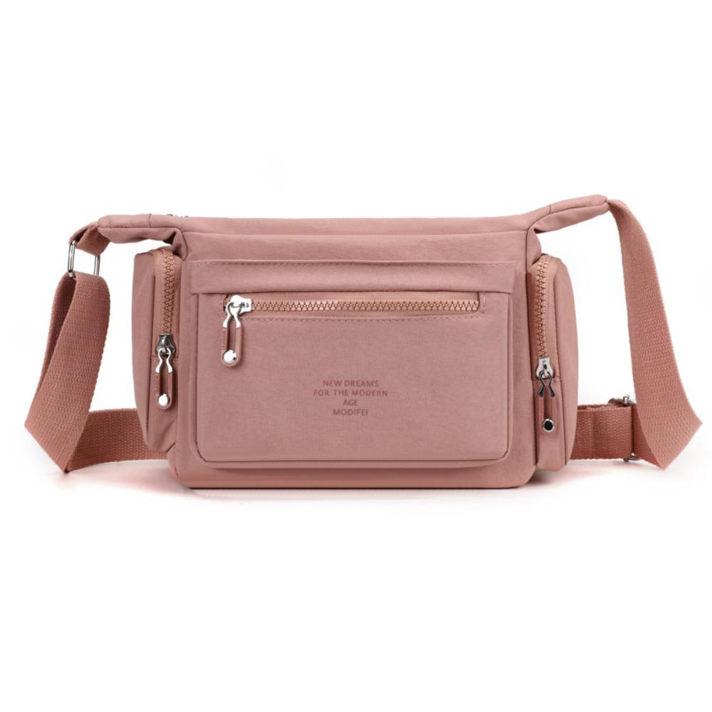 Portable Multipockets Shoulder Bag Lightweight Mobile Phone Bag Fashion Nylon Crossbody Bag Travel розовый
Portable Multipockets Shoulder Bag Lightweight Mobile Phone Bag Fashion Nylon Crossbody Bag Travel розовый