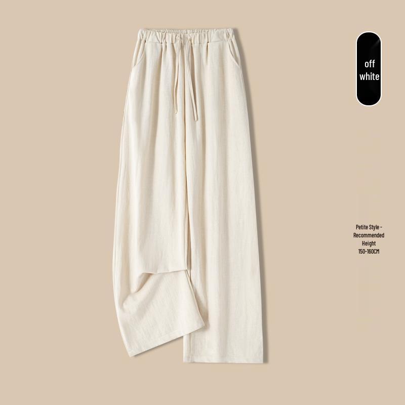 Women s Khaki Linen Wide-Leg Pants - 2026 Summer Collection: Thin, Loose, Petite Ice Silk Yamamoto Style Off-White брудно-білий
Women s Khaki Linen Wide-Leg Pants - 2026 Summer Collection: Thin, Loose, Petite Ice Silk Yamamoto Style Off-White брудно-білий