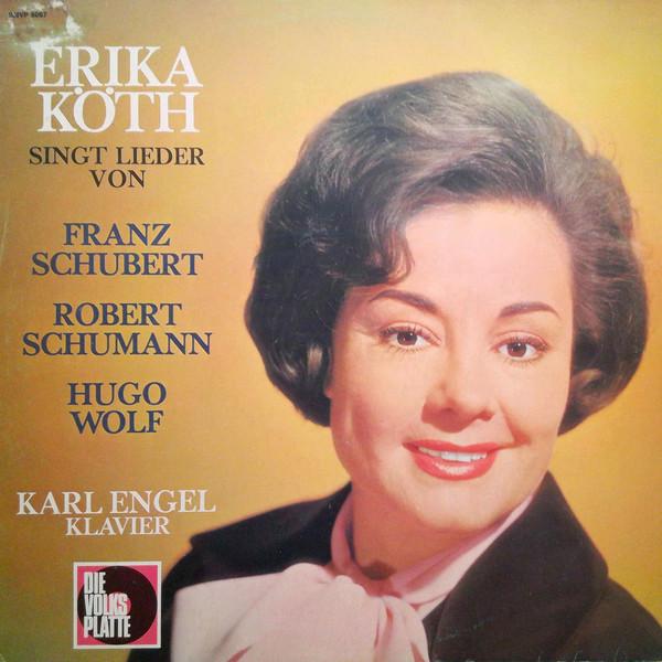 LP Record ERIKA KÖTH, KARL ENGEL - Singt Lieder Von Schubert, Schumann SMVP8067 Die Volksplatte Germany Classical Used
LP Record ERIKA KÖTH, KARL ENGEL - Singt Lieder Von Schubert, Schumann SMVP8067 Die Volksplatte Germany Classical Used