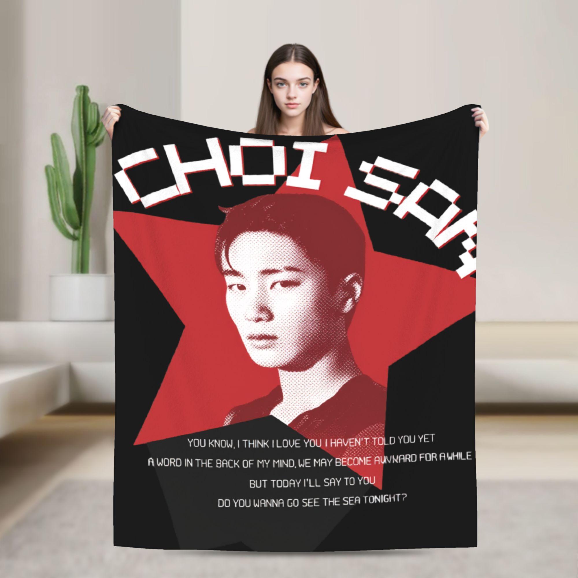 ATEEZ Choi San Blanket Picnic Flannel Throw Blanket For Couch Chair Sofa Bed Warm Soft Custom Quality Bedspread Gift 30x40in
ATEEZ Choi San Blanket Picnic Flannel Throw Blanket For Couch Chair Sofa Bed Warm Soft Custom Quality Bedspread Gift 30x40in