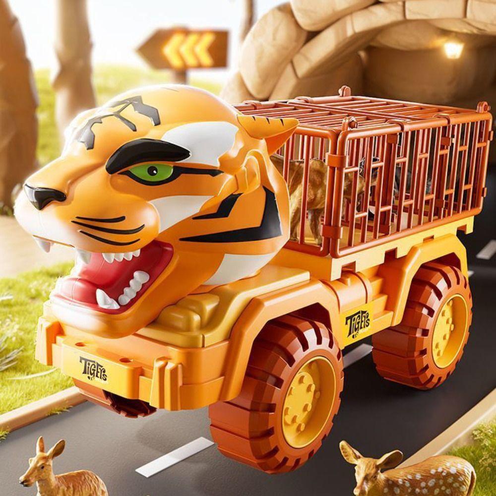 Large Sized Pull Back Truck Toys Car Plastic Tiger Transport Truck Toys Halloween жовтий
Large Sized Pull Back Truck Toys Car Plastic Tiger Transport Truck Toys Halloween жовтий