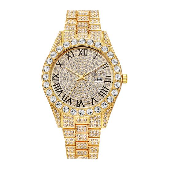 Women Bracelet Watch Ladies Quartz Analog Watch Rhinestone Dial Wristwatch with Calendar for Office Date Party
Women Bracelet Watch Ladies Quartz Analog Watch Rhinestone Dial Wristwatch with Calendar for Office Date Party