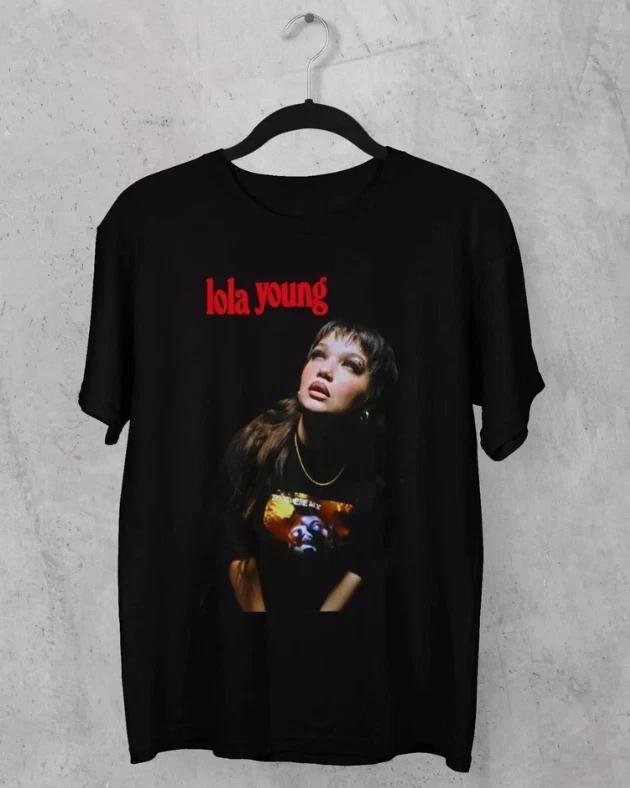 HOT NEW Lola Young black BLACK T-shirt Unisex All sizes S to 5XL XL
HOT NEW Lola Young black BLACK T-shirt Unisex All sizes S to 5XL XL