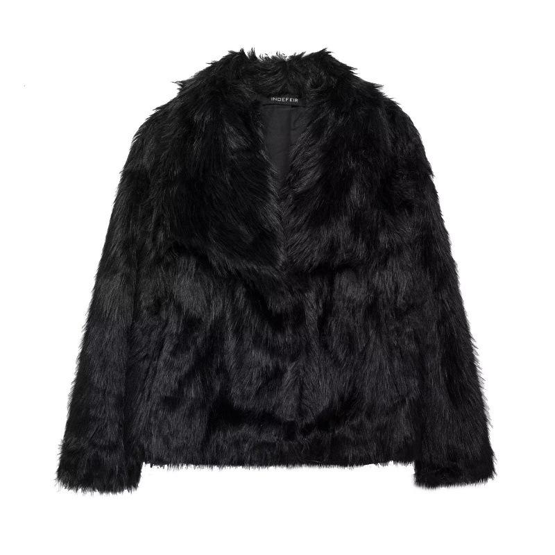 Autumn/Winter Faux Fur Effect Women s Short Jacket - European & American Style Small чёрный
Autumn/Winter Faux Fur Effect Women s Short Jacket - European & American Style Small чёрный