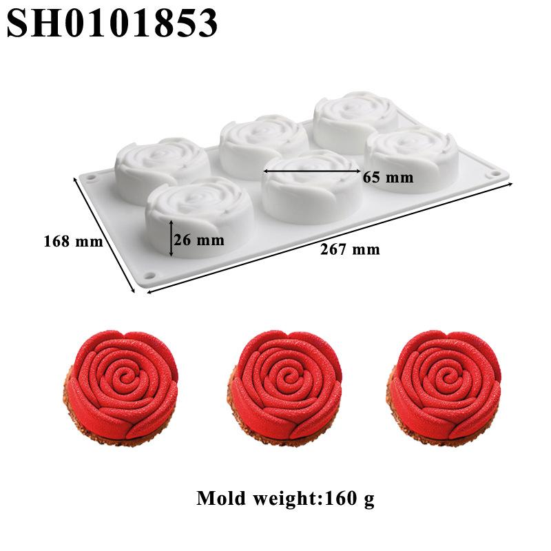 Rose Shape Silicone Cake Mold Mousse Pastry Valentine S Day Party Dessert Decor
Rose Shape Silicone Cake Mold Mousse Pastry Valentine S Day Party Dessert Decor