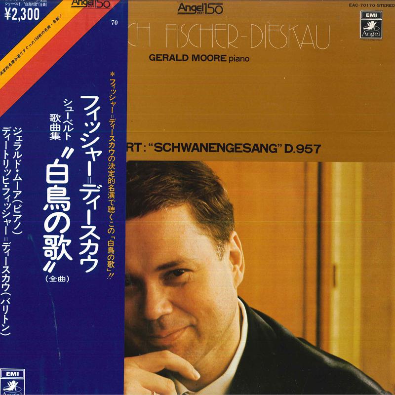 LP Record DIETRICH FISCHER-DIESKAU,GERALD MOO - Schubert schwanenfesang D.957 EAC70170 ANGEL Japan Obi Classical Used
LP Record DIETRICH FISCHER-DIESKAU,GERALD MOO - Schubert schwanenfesang D.957 EAC70170 ANGEL Japan Obi Classical Used
