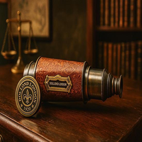 Ship 50.8 cm Hexagonal Taper Brass Telescope
Ship 50.8 cm Hexagonal Taper Brass Telescope