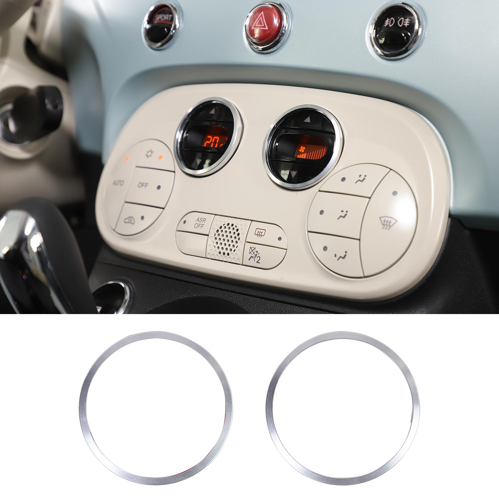 Aluminum Alloy Red Car Double Flashing Glass Lifting Button Decorative Ring For Fiat 500 2016-2025 Car Interior Accessories
Aluminum Alloy Red Car Double Flashing Glass Lifting Button Decorative Ring For Fiat 500 2016-2025 Car Interior Accessories