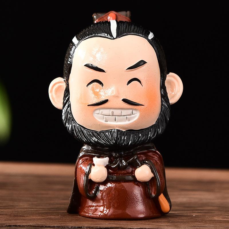 Three Kingdoms Figures Figurines Cartoon Ceramic Handicraft Home Decoration Ornament Character Statue Model Desk Gift Souvenir
Three Kingdoms Figures Figurines Cartoon Ceramic Handicraft Home Decoration Ornament Character Statue Model Desk Gift Souvenir