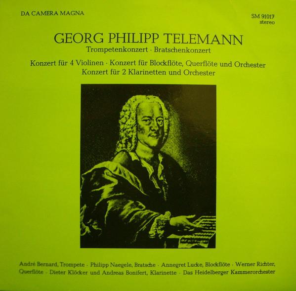 LP Record GEORG PHILIPP TELEMANN HEIDELBERG Trompetenkonzert Bratschenkonzert SM91017 Da Camera Magna Germany Classical Used
LP Record GEORG PHILIPP TELEMANN HEIDELBERG Trompetenkonzert Bratschenkonzert SM91017 Da Camera Magna Germany Classical Used