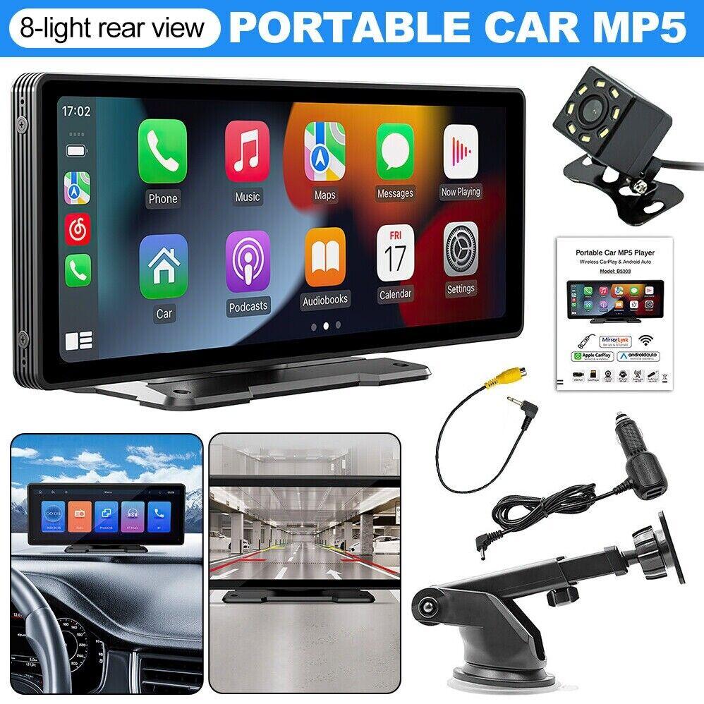 PDTO 9,3-дюймовый портативный беспроводной Carplay авто стерео радио FM MP5 для Apple Android
PDTO 9,3-дюймовый портативный беспроводной Carplay авто стерео радио FM MP5 для Apple Android
