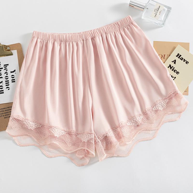 Women s Anti-Exposure Lace Satin Safety Shorts - Summer Thin, Non-Rolling Hem, Loose Fit, Three-Quarter Length Base Layer Pants. Large size (120-150 jin) рожевий
Women s Anti-Exposure Lace Satin Safety Shorts - Summer Thin, Non-Rolling Hem, Loose Fit, Three-Quarter Length Base Layer Pants. Large size (120-150 jin) рожевий