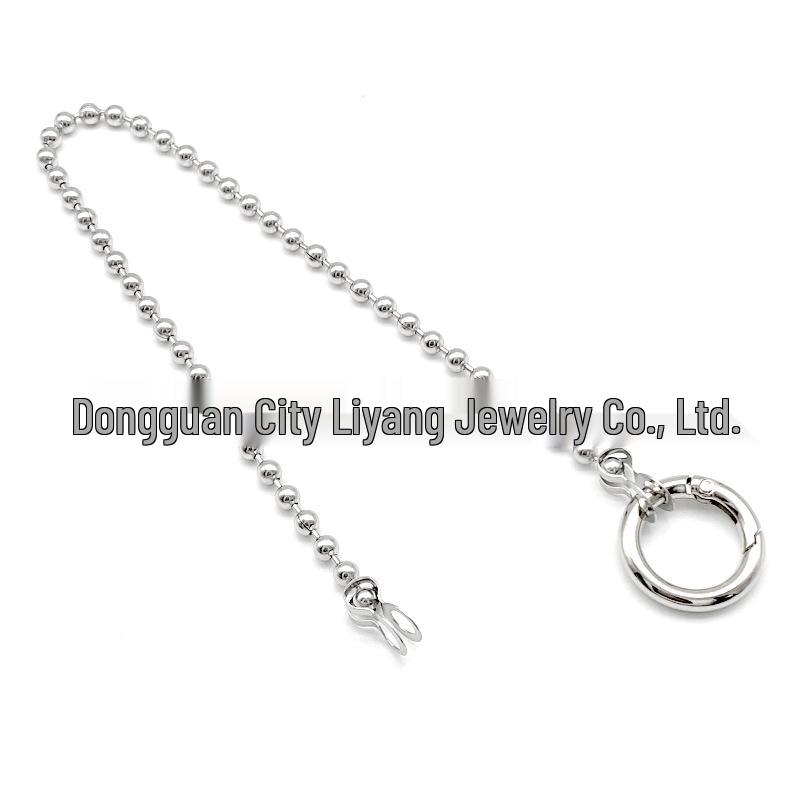 Ins Style Round Bead Crossbody Mobile Lanyard: Japanese Korean Backpack Style DIY Anti-Lost Chain 40cm Total Length
Ins Style Round Bead Crossbody Mobile Lanyard: Japanese Korean Backpack Style DIY Anti-Lost Chain 40cm Total Length