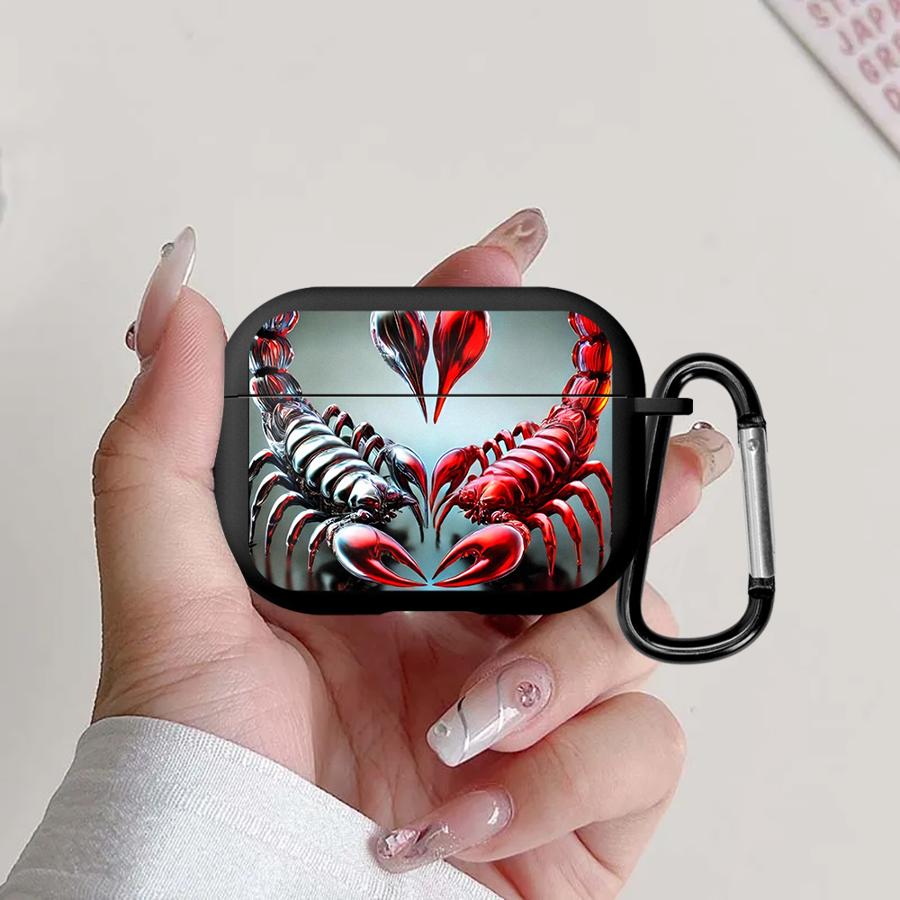 Крутой чехол-Скорпион для Airpods 1 4 Pro2 Pro3 Pro 2 3 Чехлы для наушников Обложка Airpods 2
Крутой чехол-Скорпион для Airpods 1 4 Pro2 Pro3 Pro 2 3 Чехлы для наушников Обложка Airpods 2