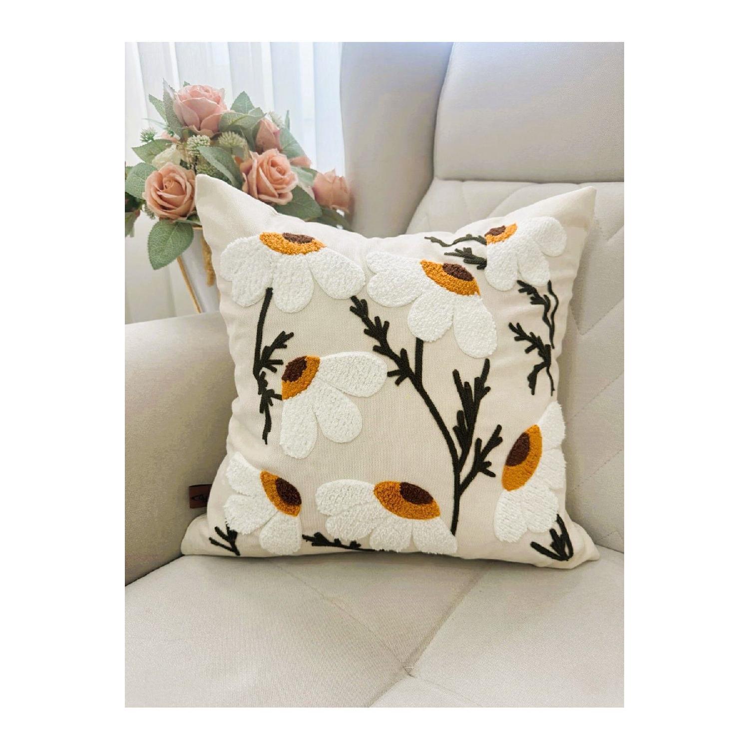 Hd Home Collection Daisy Pattern Linen Fabric Punch Throw Pillow Cover (punch) 43 x 43 бежевий
Hd Home Collection Daisy Pattern Linen Fabric Punch Throw Pillow Cover (punch) 43 x 43 бежевий