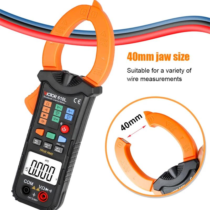 VC615B Digital Clamp Multimeter DC 1500V Intelligent Voltage Tester 6000 Counts Current Frequency Backlight NCV Ohm Meter
VC615B Digital Clamp Multimeter DC 1500V Intelligent Voltage Tester 6000 Counts Current Frequency Backlight NCV Ohm Meter