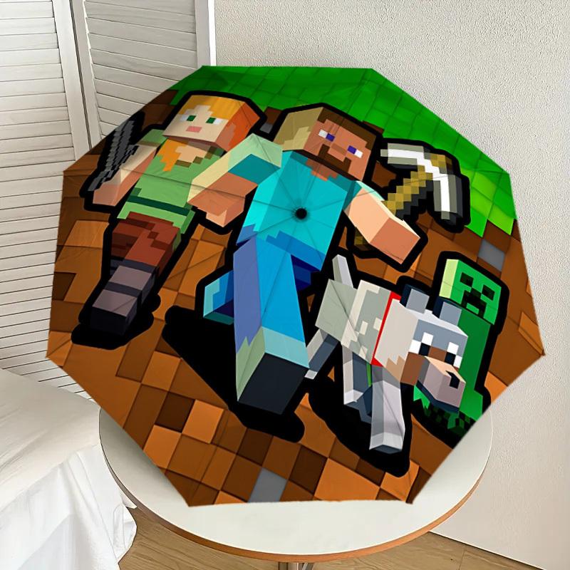 1PC Minecraft Characters Automatic Folding Umbrella | Vibrant Motif & Compact Design for Everyoneyy250930025
1PC Minecraft Characters Automatic Folding Umbrella | Vibrant Motif & Compact Design for Everyoneyy250930025