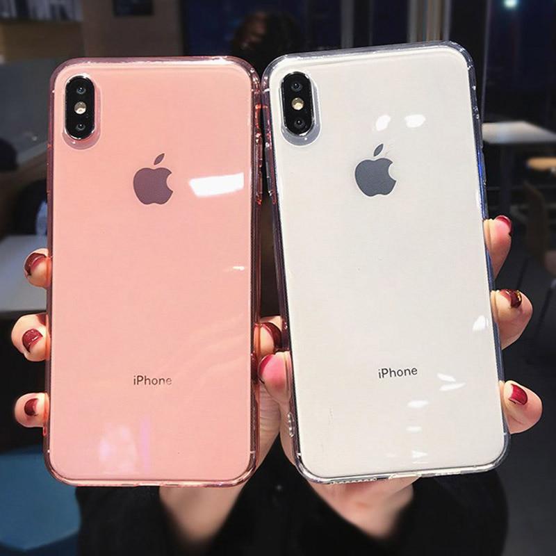 Прозрачный телефон Чехол для iPhone XS XS Max 6 7 8 11 Плюс Мягкий TPU красочная защита Задняя крышка
Прозрачный телефон Чехол для iPhone XS XS Max 6 7 8 11 Плюс Мягкий TPU красочная защита Задняя крышка