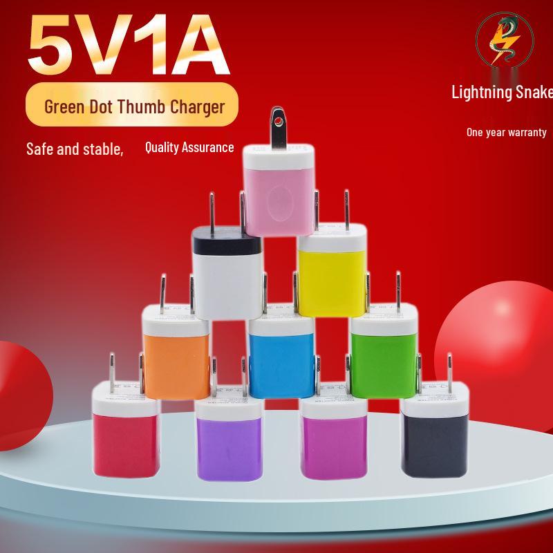 5V1A Green Square Dot USB Charger Plug - US & EU Standard Adapter 5V1A жовтий
5V1A Green Square Dot USB Charger Plug - US & EU Standard Adapter 5V1A жовтий