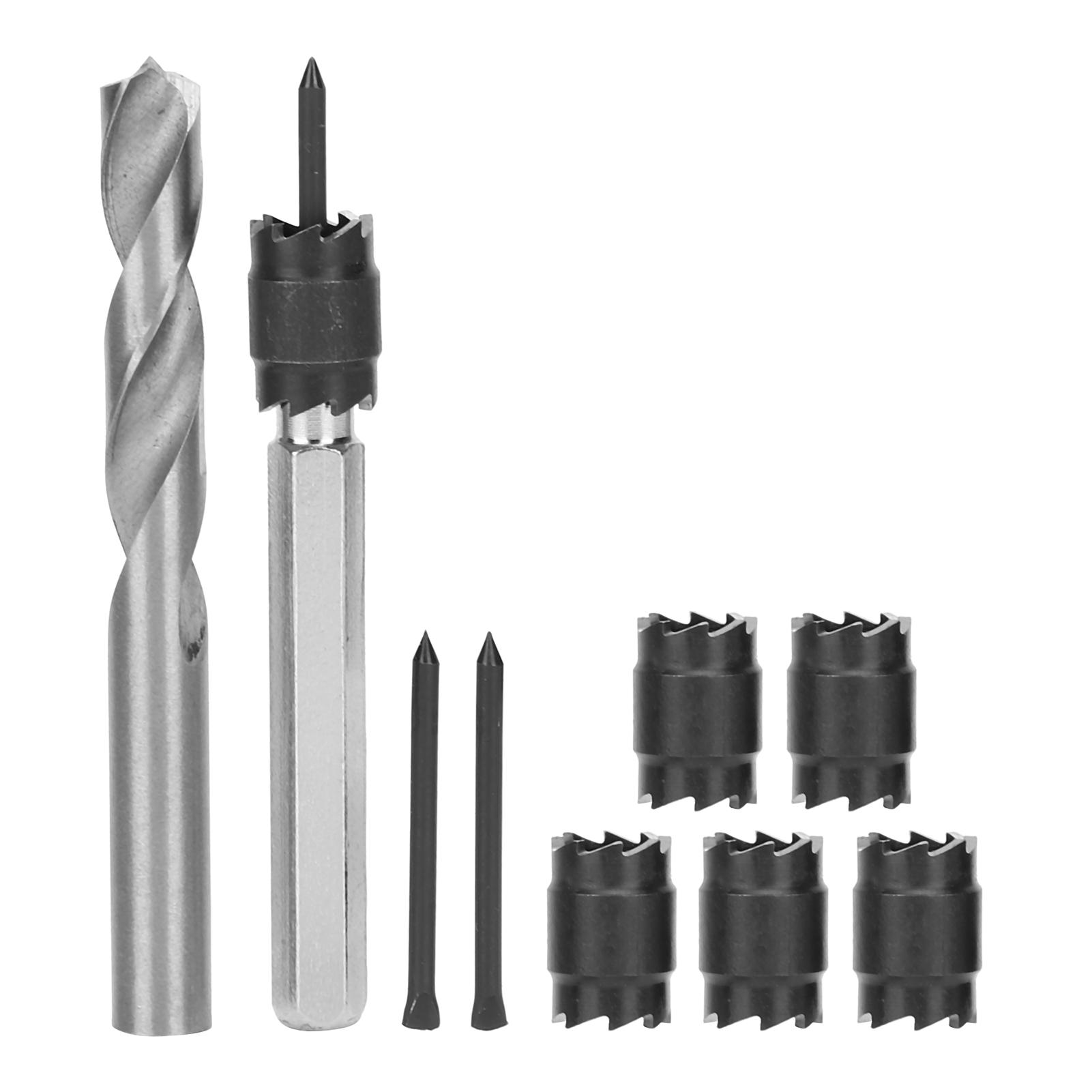 9Pcs Spot Weld Cutter Hole Opener Set Drill Bit High Speed Steel Hex Shank Welding Drilling Tool
9Pcs Spot Weld Cutter Hole Opener Set Drill Bit High Speed Steel Hex Shank Welding Drilling Tool