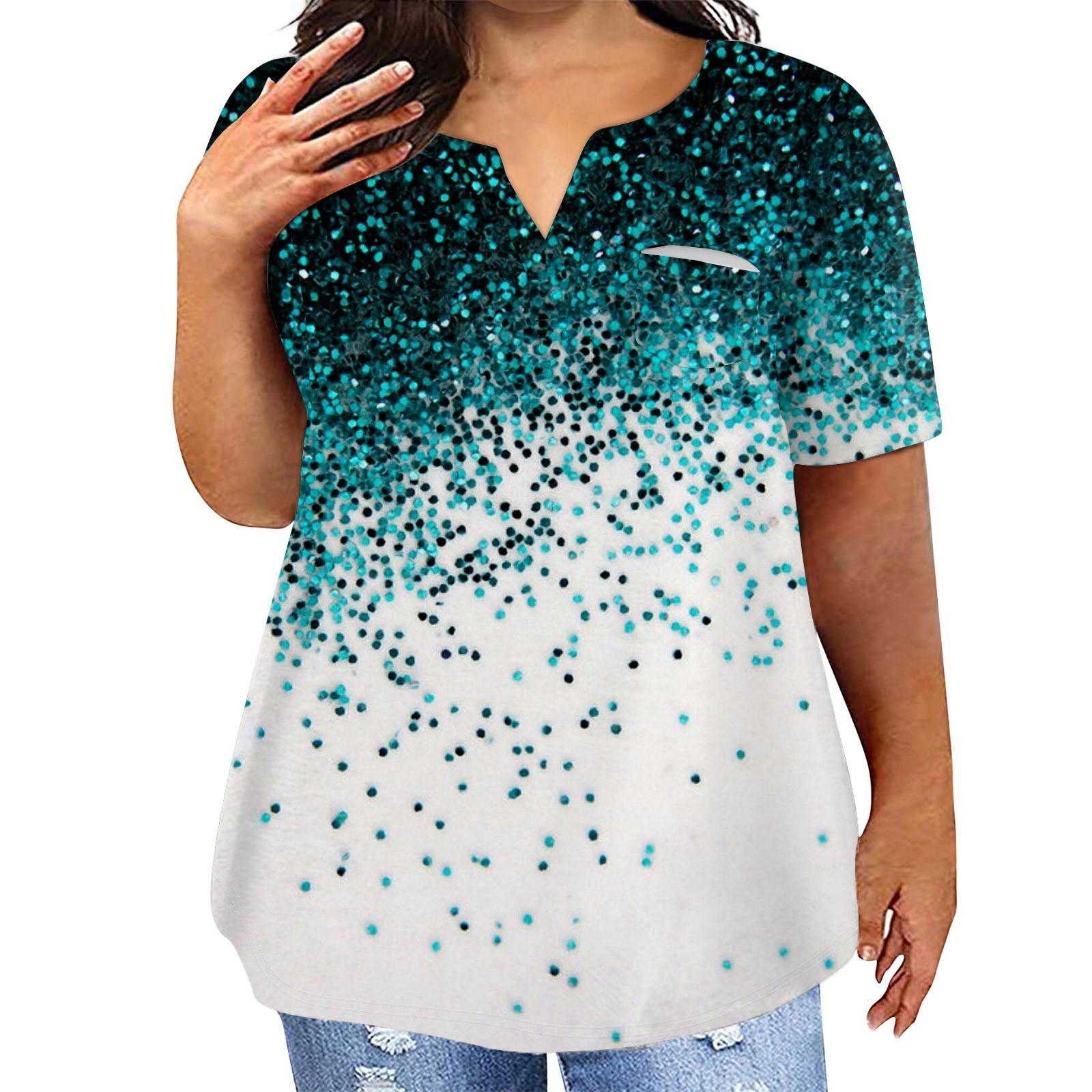 Модная женская повседневная футболка больших размеров с коротким рукавом и круглым вырезом с цветочным принтом и карманами XXL
Модная женская повседневная футболка больших размеров с коротким рукавом и круглым вырезом с цветочным принтом и карманами XXL