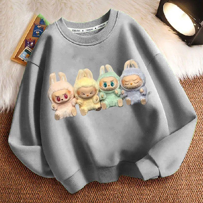 Милые весенне-осенние толстовки с круглым вырезом для мальчиков и девочек и детские куртки с длинными рукавами свободного кроя 160
Милые весенне-осенние толстовки с круглым вырезом для мальчиков и девочек и детские куртки с длинными рукавами свободного кроя 160