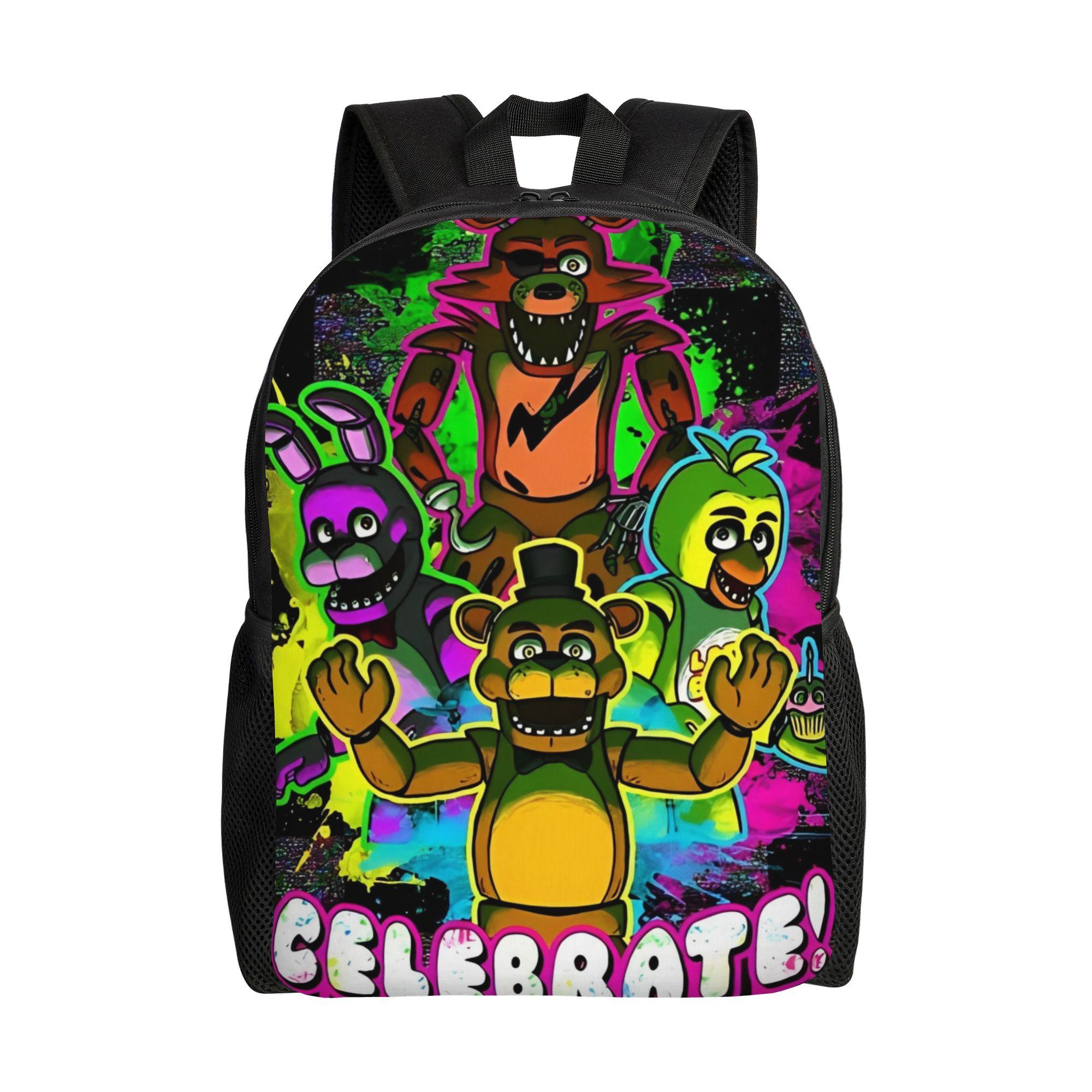 Anime FNAF Cartoon Teenage Backpack Gift Student Business Freddys Game Daypack for Men Women College Canvas Bags One Size
Anime FNAF Cartoon Teenage Backpack Gift Student Business Freddys Game Daypack for Men Women College Canvas Bags One Size