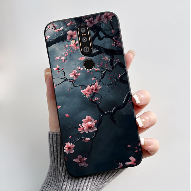 Case For Nokia 8.1 plus X71 Phone Case Luxury Fashion Butterfly Flowers Black Soft Slim Silicone Cover For Nokia 8.1plus Casing Nokia X71
Case For Nokia 8.1 plus X71 Phone Case Luxury Fashion Butterfly Flowers Black Soft Slim Silicone Cover For Nokia 8.1plus Casing Nokia X71