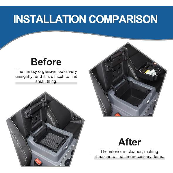 Car Armrest Storage Box Tray Compatible with INEOS Grenadier 2022 2023 2024 2025 Center Console Armrest Organizer Storage Box Tray With Anti-Slip
Car Armrest Storage Box Tray Compatible with INEOS Grenadier 2022 2023 2024 2025 Center Console Armrest Organizer Storage Box Tray With Anti-Slip
