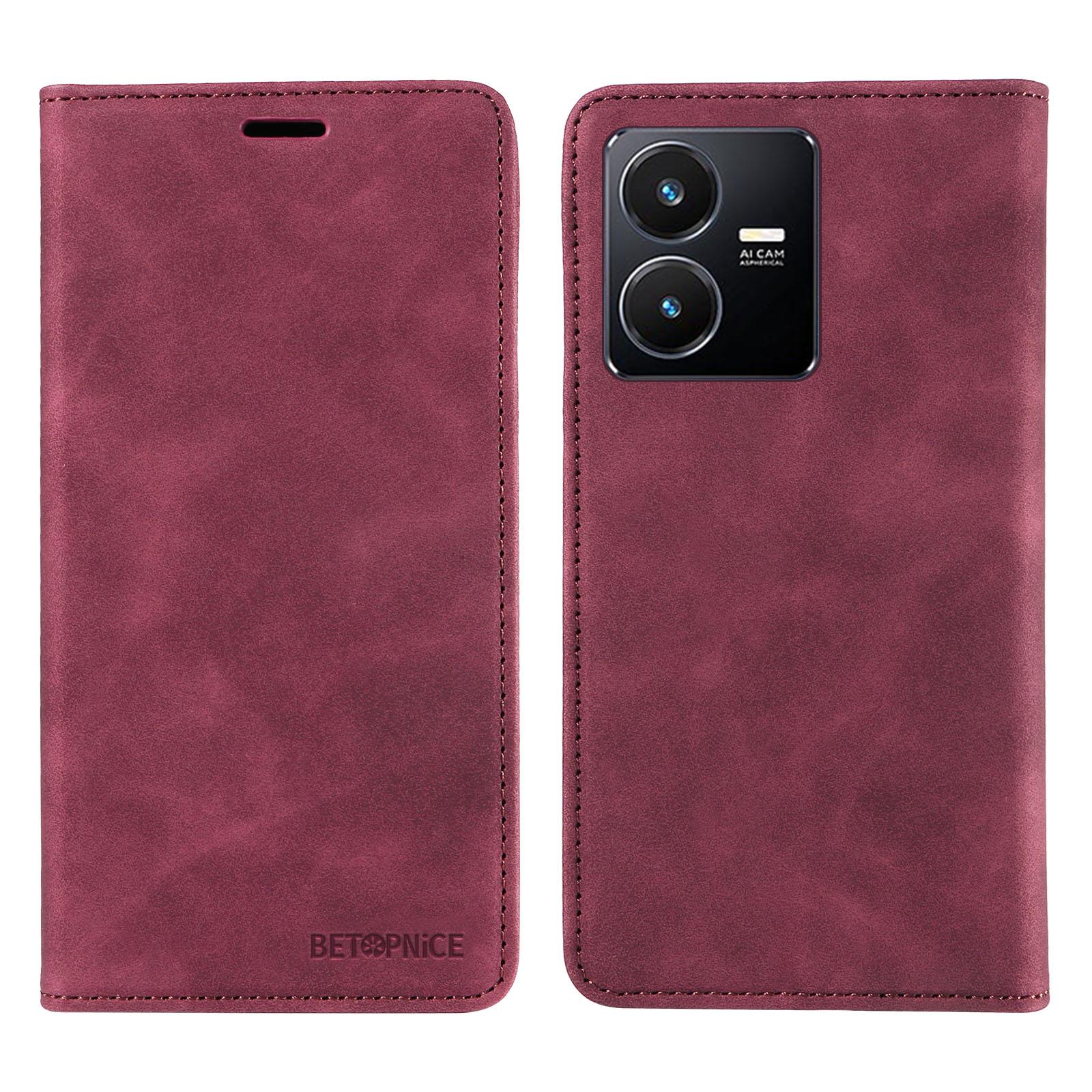 Кожаный чехол-кошелек-книжка с магнитной застежкой, RFID-блокировкой, слотом для карт, подставкой, полным защитным чехлом для vivo Y35 Plus Y27 Y78 Y02 Y11 Y22S Y22 Y16 Y35 vivo Y35 4G/Y22S/Y22 вино красного
Кожаный чехол-кошелек-книжка с магнитной застежкой, RFID-блокировкой, слотом для карт, подставкой, полным защитным чехлом для vivo Y35 Plus Y27 Y78 Y02 Y11 Y22S Y22 Y16 Y35 vivo Y35 4G/Y22S/Y22 вино красного