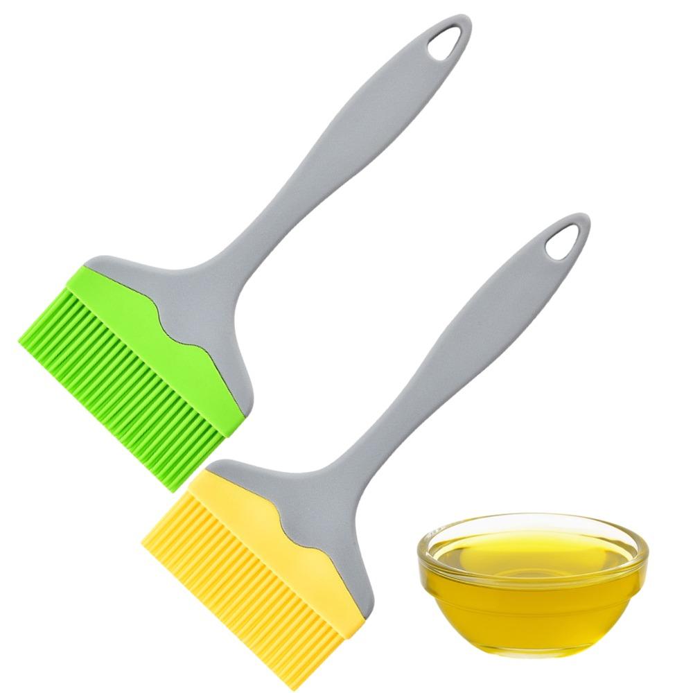 9CM Widening Oil Brush Silicone Cooking Tool New Silicone Basting Brush Barbecue жовтий
9CM Widening Oil Brush Silicone Cooking Tool New Silicone Basting Brush Barbecue жовтий