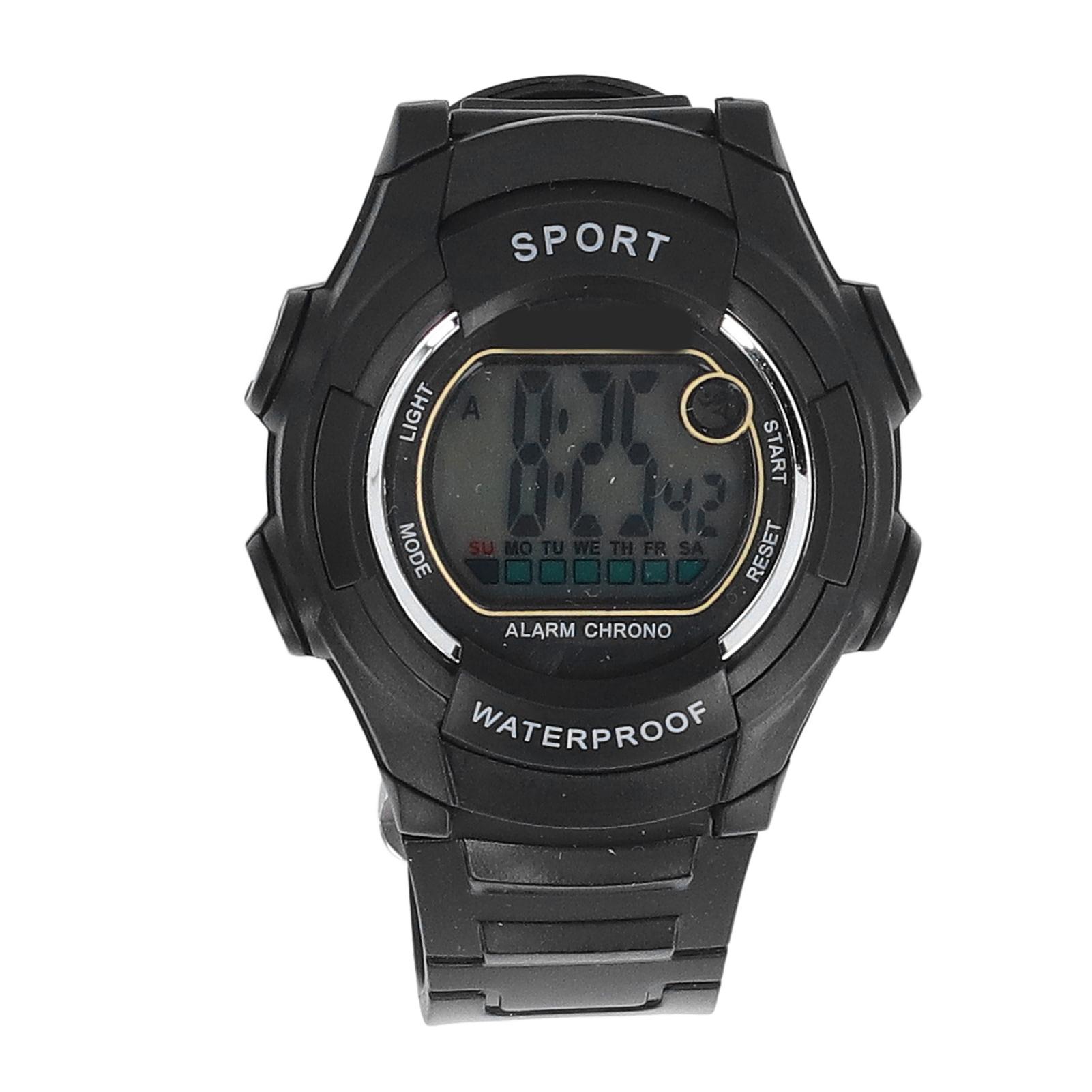 Sports Multifunctional Watch 50M Waterproof Vintage Unisex LED Luminous Stopwatch Alarm 12/24 Hour срібний
Sports Multifunctional Watch 50M Waterproof Vintage Unisex LED Luminous Stopwatch Alarm 12/24 Hour срібний