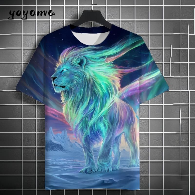 Summer Lion Pattern 3D Print T-Shirts Men Women O-Neck Casual Short Sleeve T Shirt Oversized Harajuku Y2k Tees Tops Kid Clothing L
Summer Lion Pattern 3D Print T-Shirts Men Women O-Neck Casual Short Sleeve T Shirt Oversized Harajuku Y2k Tees Tops Kid Clothing L