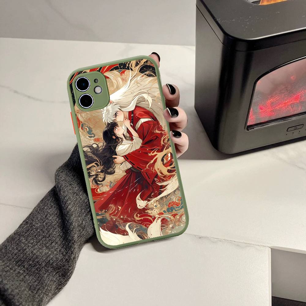 Amine I-Inuyasha Matte Transparent Phone Cover For iPhone Case 16 15 14 13 12 11 Pro Max X XS Max Plus iphone 13pro max
Amine I-Inuyasha Matte Transparent Phone Cover For iPhone Case 16 15 14 13 12 11 Pro Max X XS Max Plus iphone 13pro max