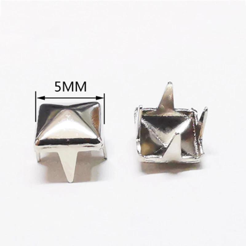 4Pcs Silver 4/5/6/7/8/9/10/12/15/35mm Punk Pyramid DIY Metal Square Rivet Studs and Spikes for Clothing Shoes Bags Accessories
4Pcs Silver 4/5/6/7/8/9/10/12/15/35mm Punk Pyramid DIY Metal Square Rivet Studs and Spikes for Clothing Shoes Bags Accessories