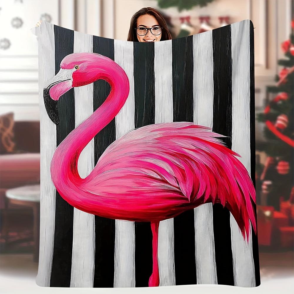 1pc Soft Pink Flamingo Canvas Blanket - 60x80 Inch, Vintage Style, Black & White Striped Design, Perfect for Bedrooms, Offices, 70x100cm28x39in
1pc Soft Pink Flamingo Canvas Blanket - 60x80 Inch, Vintage Style, Black & White Striped Design, Perfect for Bedrooms, Offices, 70x100cm28x39in