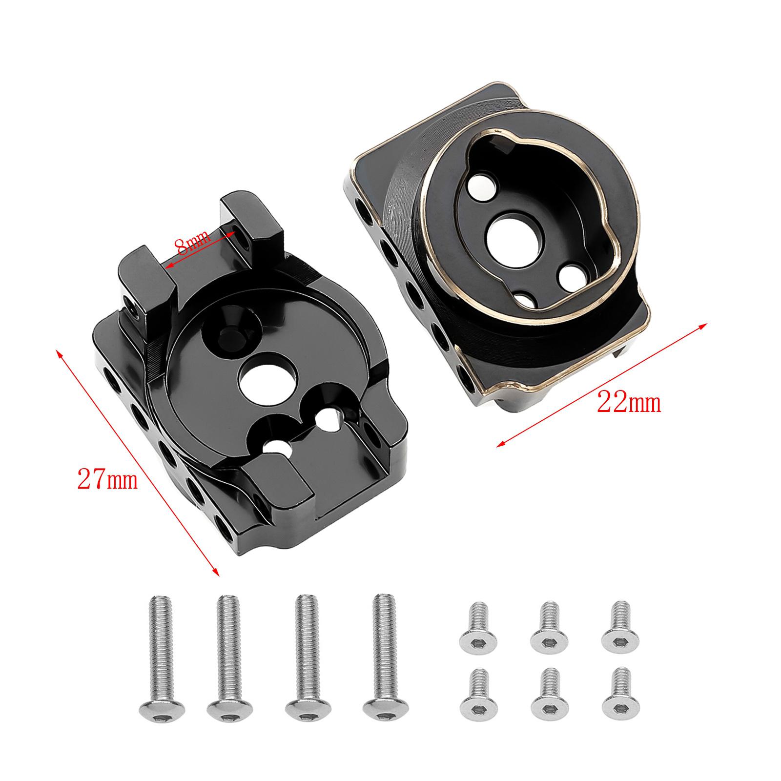 2 PCS Rear Axle C Block Seat Brass Weighted Black Gold Type Upgrade Parts Replacement for 4 Remote Control Car Accessories
2 PCS Rear Axle C Block Seat Brass Weighted Black Gold Type Upgrade Parts Replacement for 4 Remote Control Car Accessories