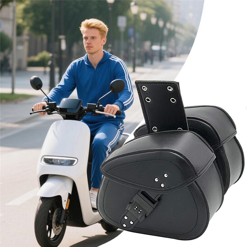 For Motorbike Cruiser Motorcycle Saddlebags Universal Password Lock Side Tool Storage Saddle Bag Large Capacity Pouch чорний
For Motorbike Cruiser Motorcycle Saddlebags Universal Password Lock Side Tool Storage Saddle Bag Large Capacity Pouch чорний