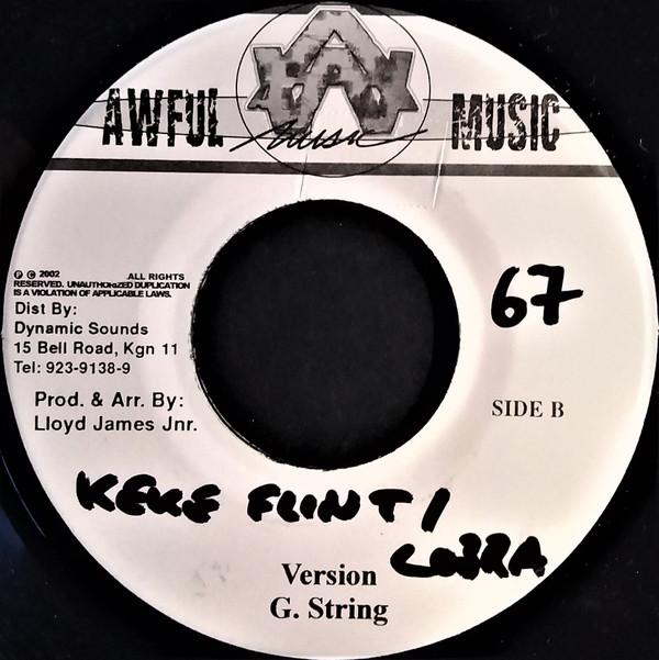 7inch Record MAD COBRA / KEKE FLINT - G String NONE Awful Music 2002 Jamaica Reggae, Ska & Dub Used
7inch Record MAD COBRA / KEKE FLINT - G String NONE Awful Music 2002 Jamaica Reggae, Ska & Dub Used