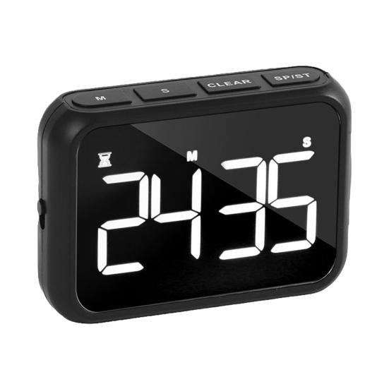 Kitchen Timer with Magnetic Easy Operation Timer Digital Large LED Display Clear Timing Counter for Cooking Baking Fitness чёрный
Kitchen Timer with Magnetic Easy Operation Timer Digital Large LED Display Clear Timing Counter for Cooking Baking Fitness чёрный