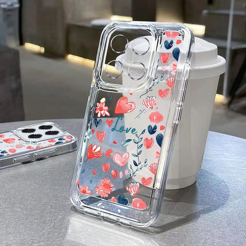 Для Xiaomi 13t 11t Pro Poco X6 X5 Redmi Note 13 12 11 10 Pro K70e Colorful Flowe Love Hearts Защита объектива Прозрачный силиконовый мягкий чехол Redmi K70E чистый
Для Xiaomi 13t 11t Pro Poco X6 X5 Redmi Note 13 12 11 10 Pro K70e Colorful Flowe Love Hearts Защита объектива Прозрачный силиконовый мягкий чехол Redmi K70E чистый