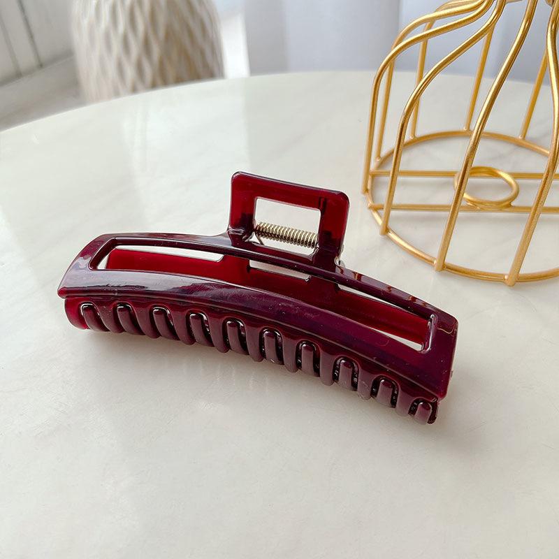 Chic Shark Oversized Clip For Sophisticated Updos In Vibrant Colors For Women Sunset Red
Chic Shark Oversized Clip For Sophisticated Updos In Vibrant Colors For Women Sunset Red