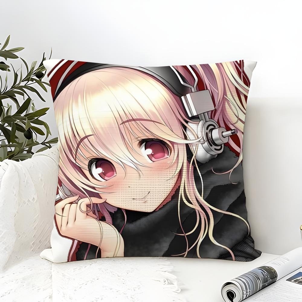 Cute sexy anime characters SUPER SONICO Pillow Case Cotton Linen Fabric Square Zipper Pillowcase Home Decorative Living Room 30X30cm
Cute sexy anime characters SUPER SONICO Pillow Case Cotton Linen Fabric Square Zipper Pillowcase Home Decorative Living Room 30X30cm