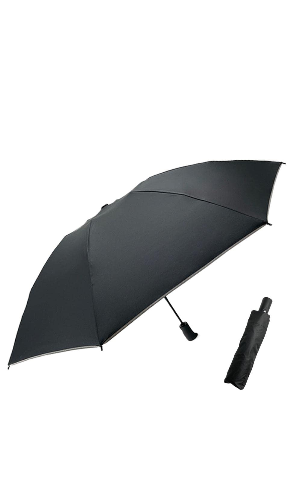 Reverse Folding Nurasan For both sunny and rainy Automatic Opening and Reverse Prevents Falling 8 Water Repellent NURASAN-J Umbrella, J, days, чорний
Reverse Folding Nurasan For both sunny and rainy Automatic Opening and Reverse Prevents Falling 8 Water Repellent NURASAN-J Umbrella, J, days, чорний