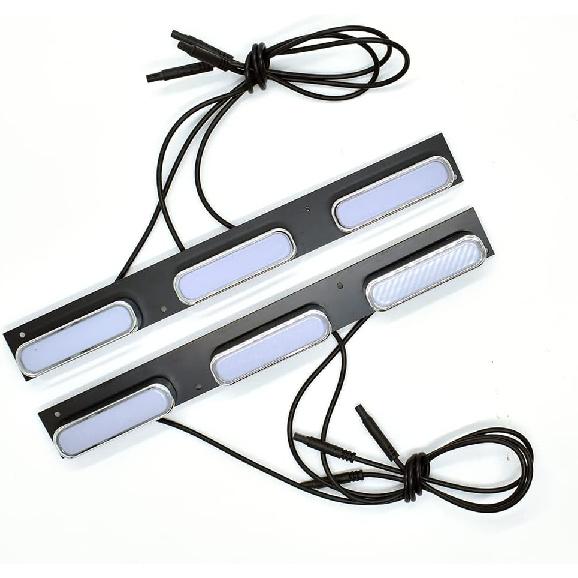 LED Grille Light DRL with Amber Turn Signal Light Fit for 2014-2019 Toyota Highlander Front Bumper Fog Lamp Driving Light Daylight
LED Grille Light DRL with Amber Turn Signal Light Fit for 2014-2019 Toyota Highlander Front Bumper Fog Lamp Driving Light Daylight