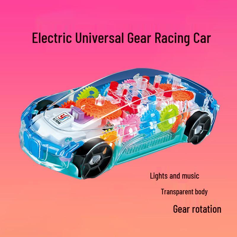 Universal Transparent Racing Car Toy with Lights and Music - Educational Model for Kids Birthday and Children s Day Gift Standard Without Battery
Universal Transparent Racing Car Toy with Lights and Music - Educational Model for Kids Birthday and Children s Day Gift Standard Without Battery