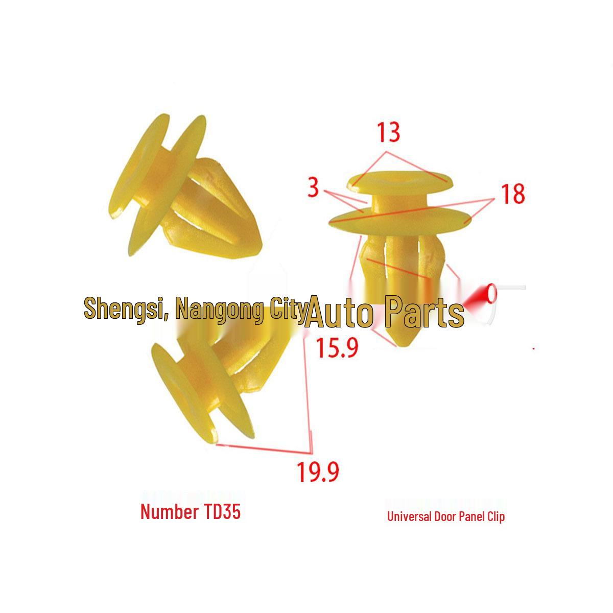 Car Door Panel Fixing Clip for VW, Ford, Nissan, BMW 10000 pcs
Car Door Panel Fixing Clip for VW, Ford, Nissan, BMW 10000 pcs