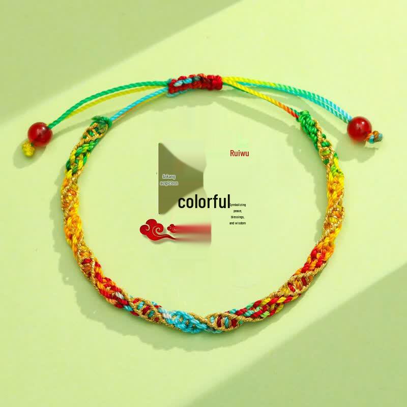 Dragon Boat Festival Five-Color Hand-Woven Bracelets (10-Pack)
Dragon Boat Festival Five-Color Hand-Woven Bracelets (10-Pack)