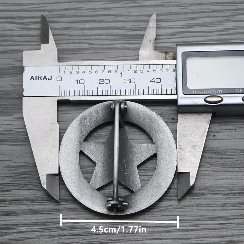 1Pc American Cavalry Badge Copy Texas Rangers Badges Pins Cosplay Prop Film Collectibles Medal Badge
1Pc American Cavalry Badge Copy Texas Rangers Badges Pins Cosplay Prop Film Collectibles Medal Badge