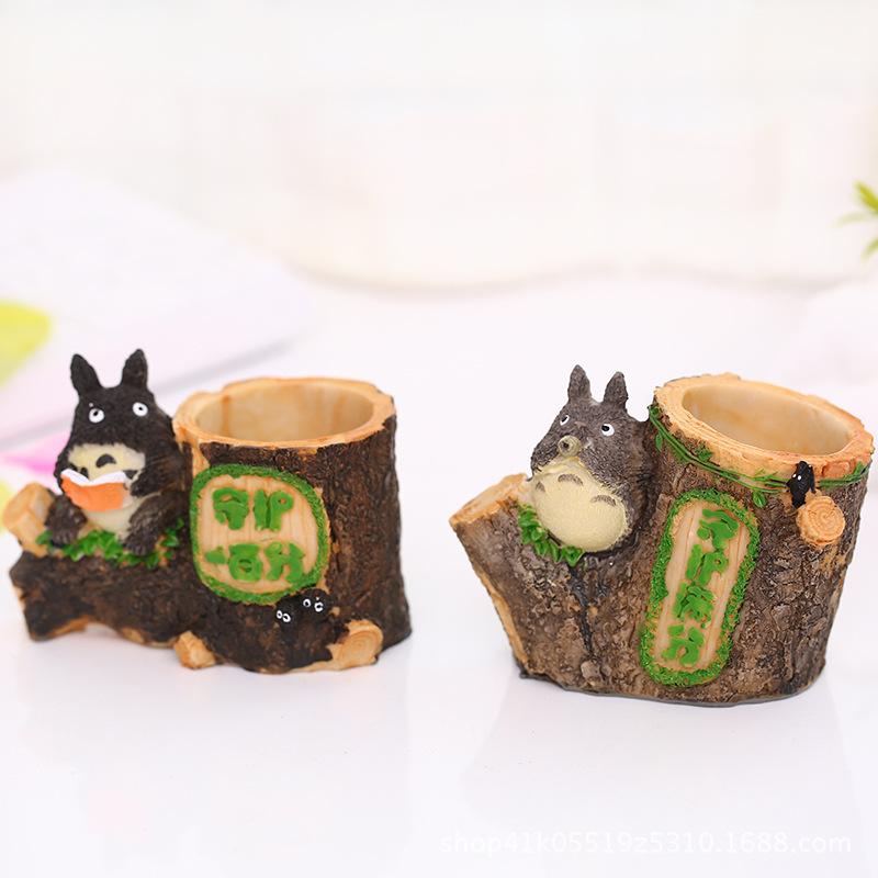 Totoro Anime Figurine Pen Holder - Creative Resin Home Decor & Student Gift Model B
Totoro Anime Figurine Pen Holder - Creative Resin Home Decor & Student Gift Model B